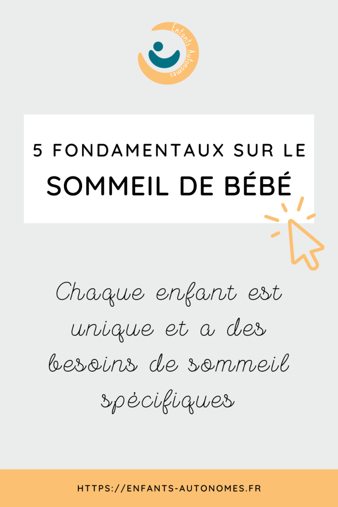 Le sommeil est l'une des principales préoccupations des parents. Voici 5 fondamentaux pour mieux comprendre le fonctionnement du sommeil.