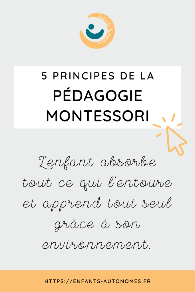 La pédagogie Montessori vous intéresse ? Voici les 5 grands principes qui font de cette pédagogie un incontournable de l'éducation.