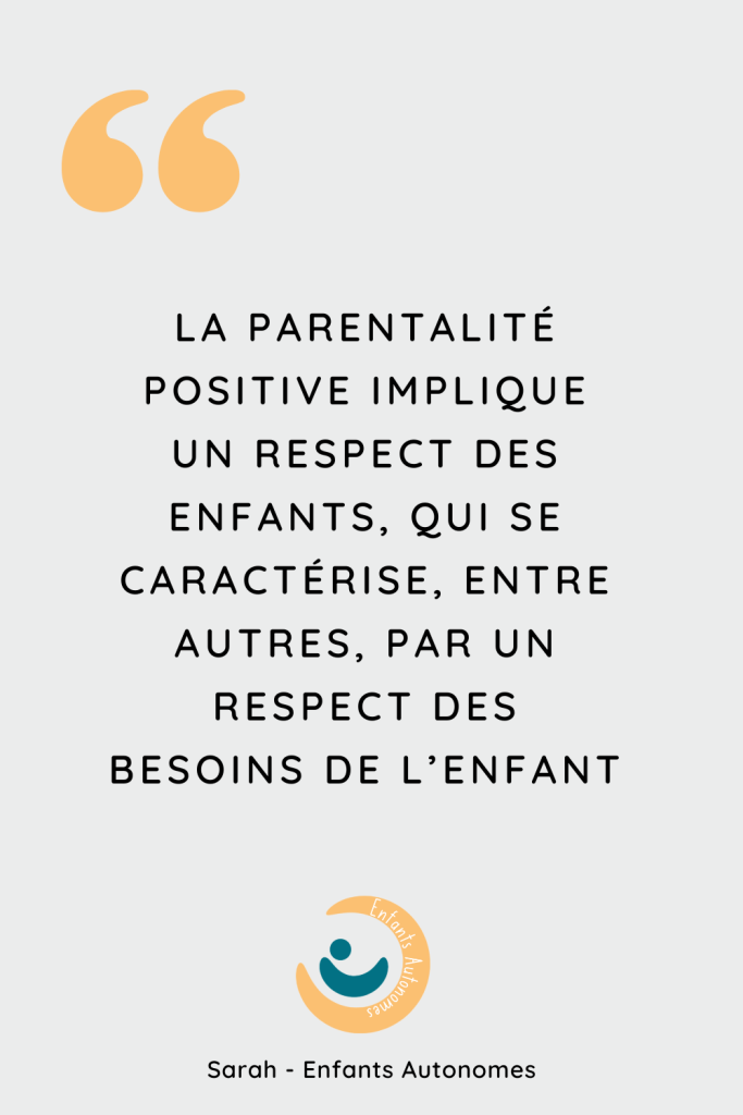 La parentalité positive est une nouvelle approche alternative qui vise à aider nos enfants à développer un sens des responsabilités.