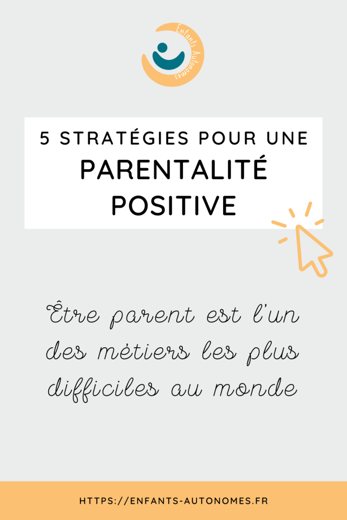 La parentalité positive est une nouvelle approche alternative qui vise à aider nos enfants à développer un sens des responsabilités.
