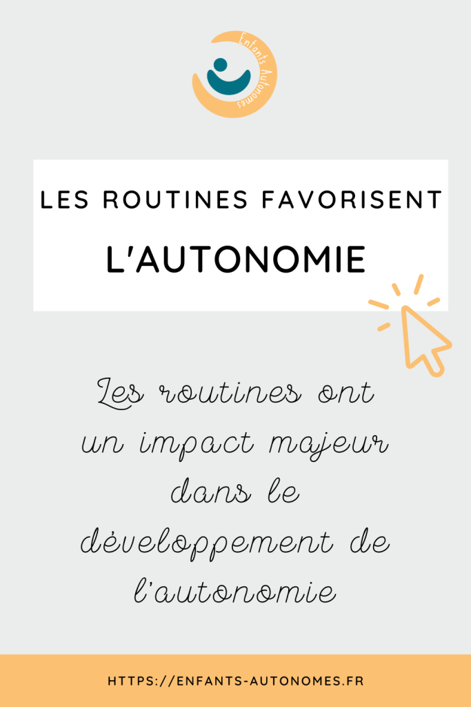 Les routines sont un excellent moyen d'amener vos enfants à gagner en autonomie, à les responsabiliser et à réduire votre charge mentale.